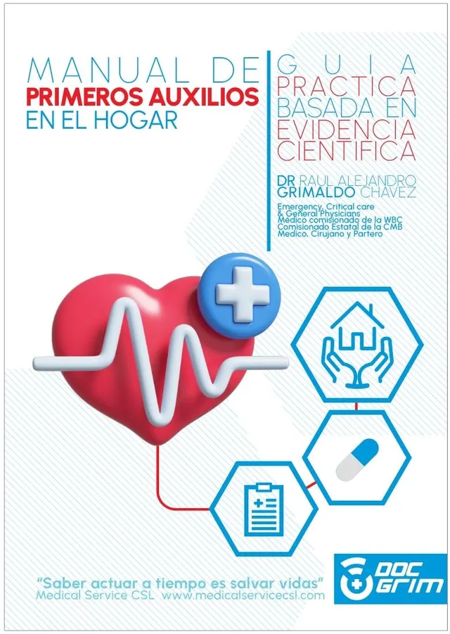 Manual de Primeros Auxilios en el Hogar — del Dr. Raúl Alejandro Grimaldo Chávez